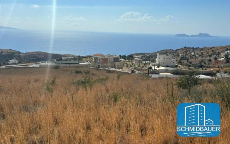 Agia Galini Kreta, Agia Galini: Grundstück mit Panoramablick auf das Libysche Meer zu verkaufen Grundstück kaufen